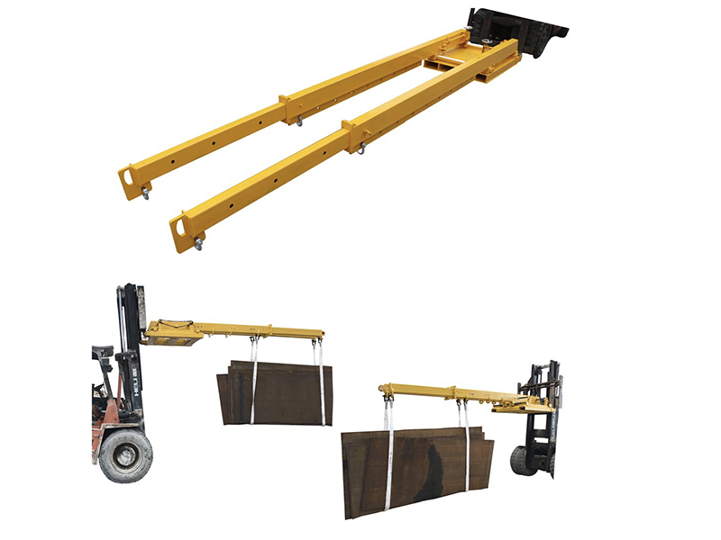 forklift extending hand tool