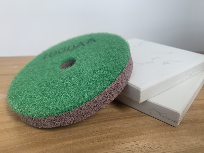 sponge polishing pads for shinning stone surface 