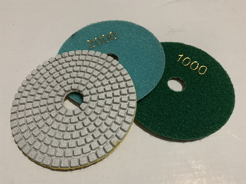 wet polishing pads for stone 