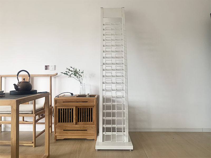 high samples showroom rack manufacturer