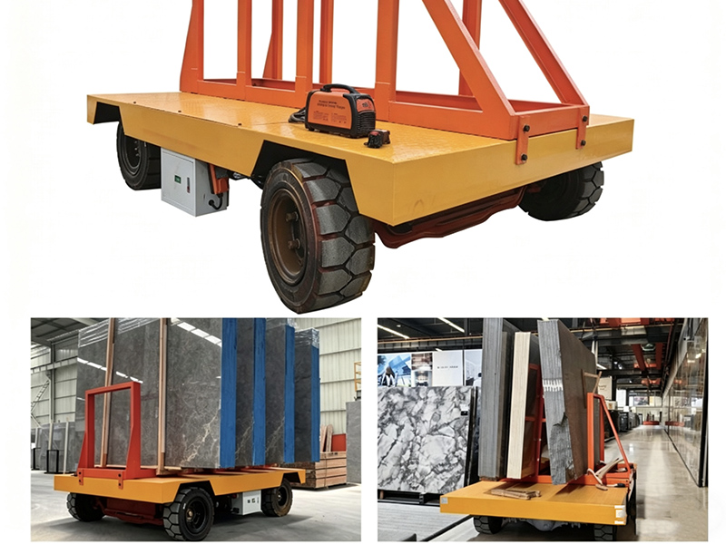 marble and granite slab transport cart 