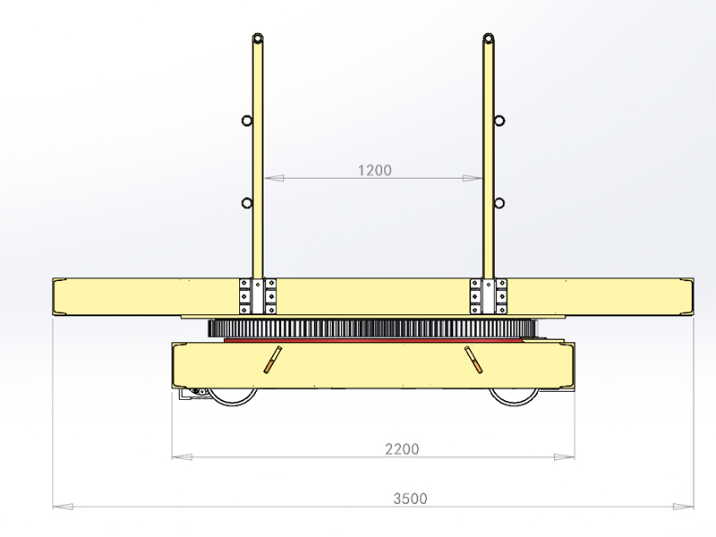 Chinese design of stone block trimming system