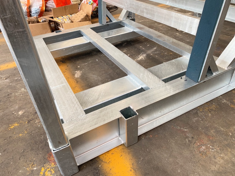 flexible sizes of steel racks for stone slabs