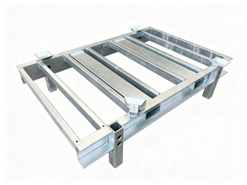 Stackable steel racks for stone